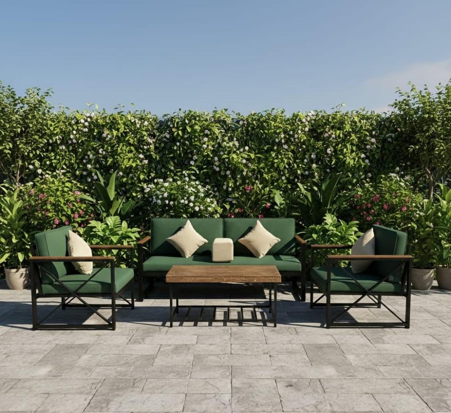 Outdoor seating for gardens 7 people XL