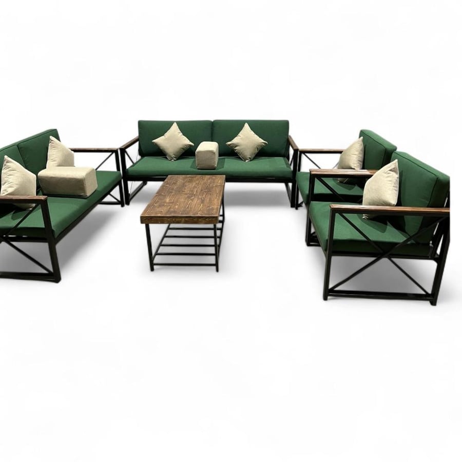 Outdoor seating for gardens 7 people XL