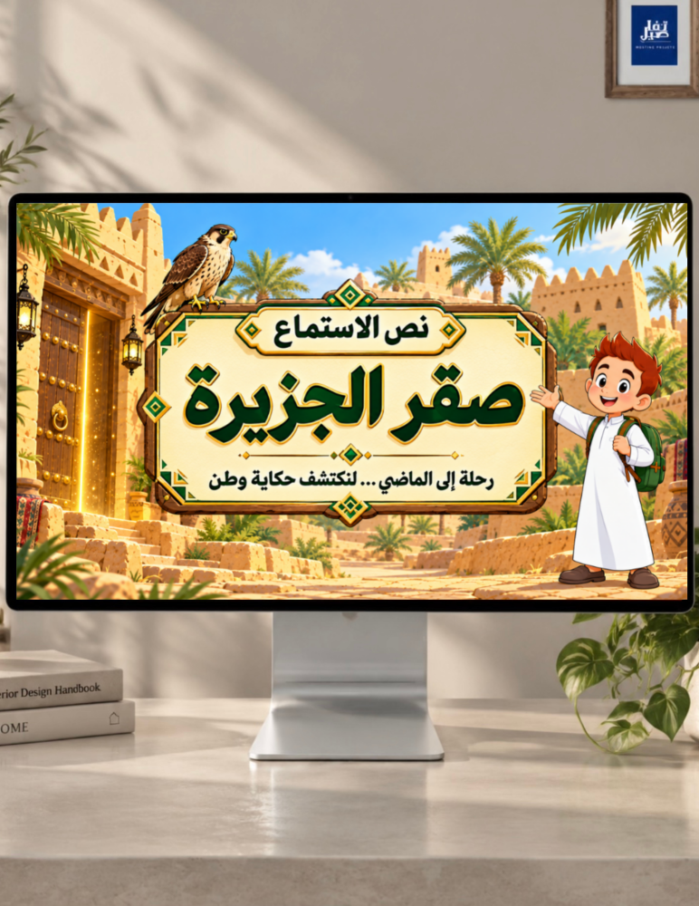 درس صقر الجزيرة نص الاستماع
