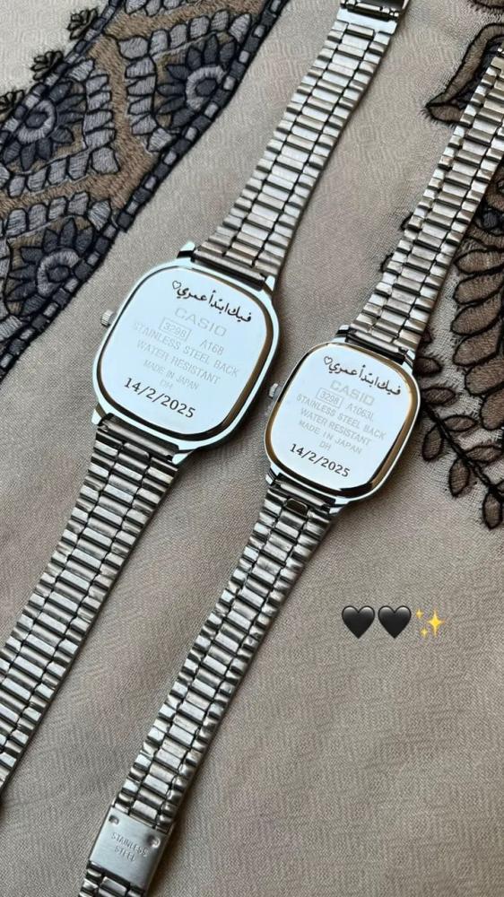 Casio Couples - because every minute with the beloved is precious, choose your watches together - hurry up and book before the stock runs out!