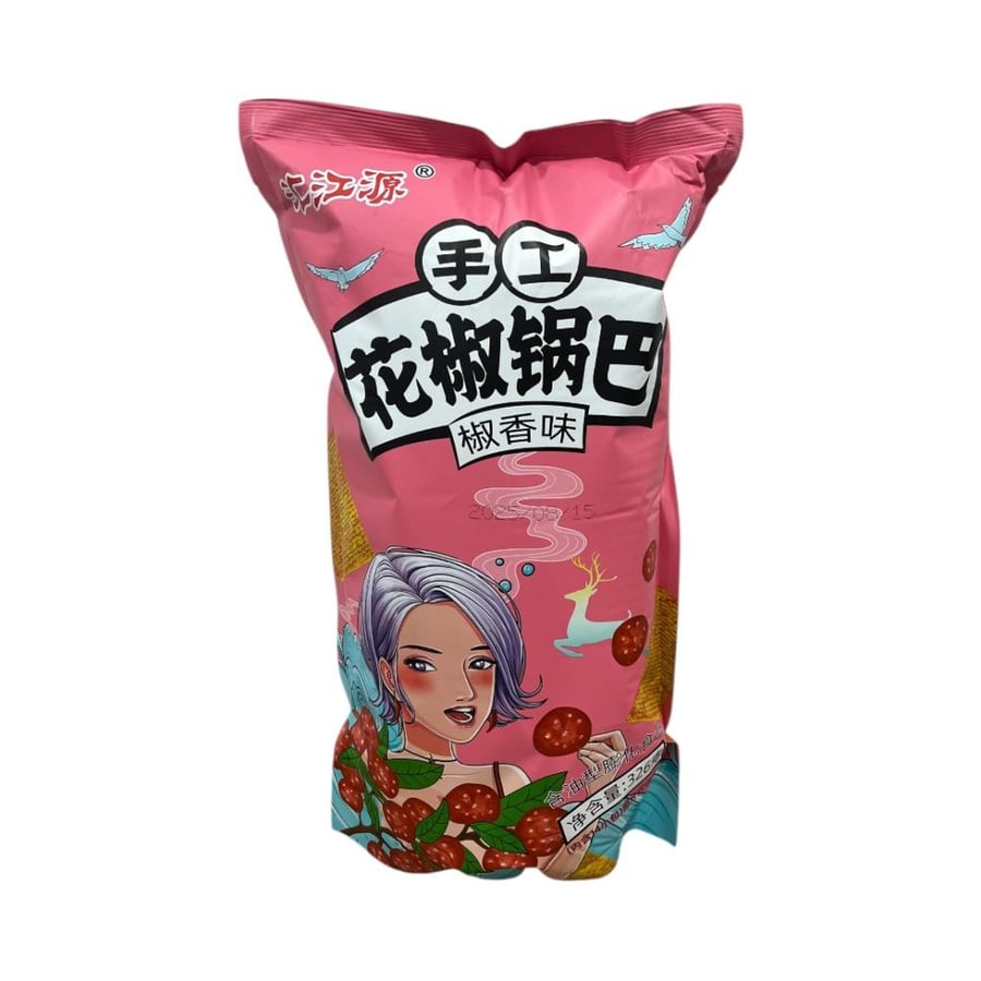 شبس الارز بالفلفل الحار كيس عملاق 326g