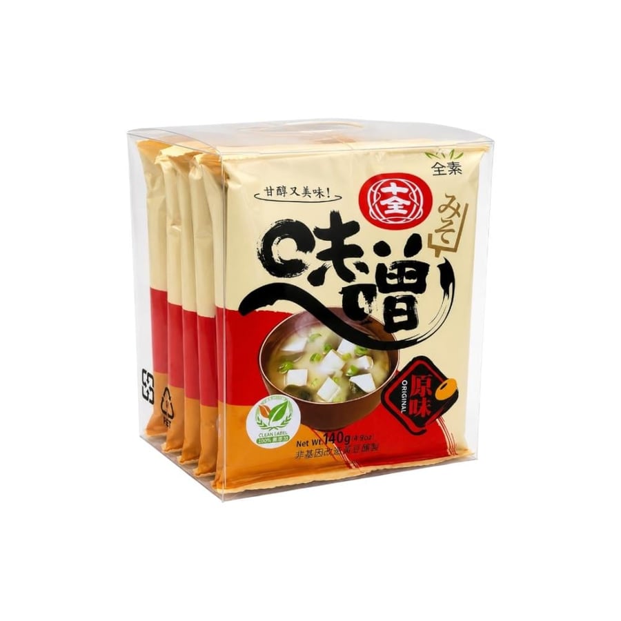 معجون ميسو اصلي لتحضير الرامن والشوربات Original Miso 140g