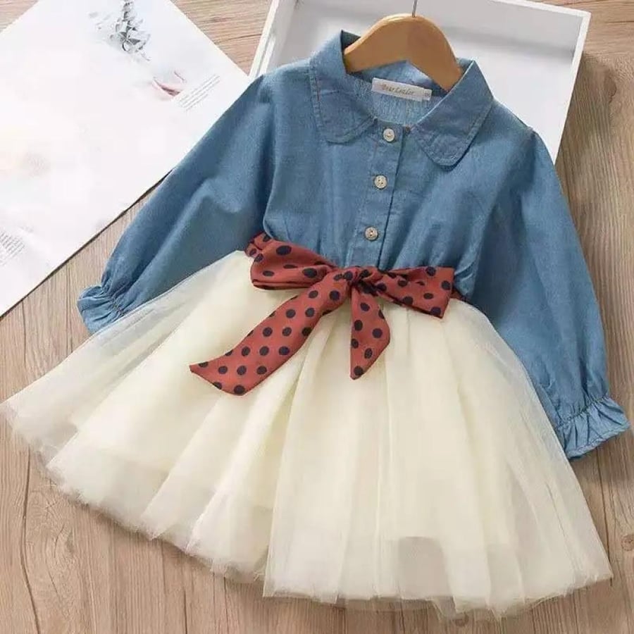 فستان توتو شبكي للفتيات 1-3 سنوات – S.H Baby Dress