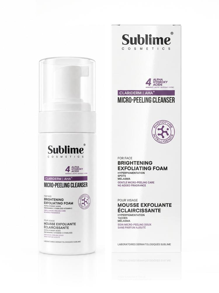 غسول الفوم المقشر لتفتيح وتجديد خلايا البشرة Micro Peeling Cleanser