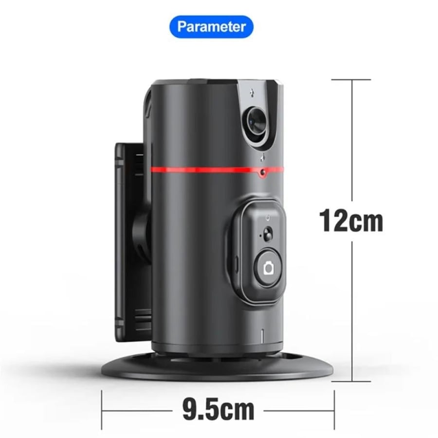FANGTUOSI Stabilizer تتبع الوجه الذكي مع حامل هاتف خفيف قابل للإزالة عصا سيلفي لاسلكية حامل ثلاثي القوائم