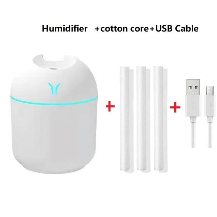 250 مللي جهاز تنقية الهواء صغير الحجم USB رائحة الناشر الضروري النفط للمنزل سيارة بالموجات فوق الصوتية