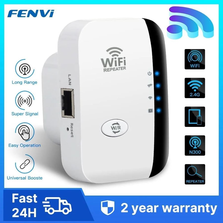 مكرر لاسلكي  WIFI Mbps  عن بعد Wifi مكبر صوت 11N
