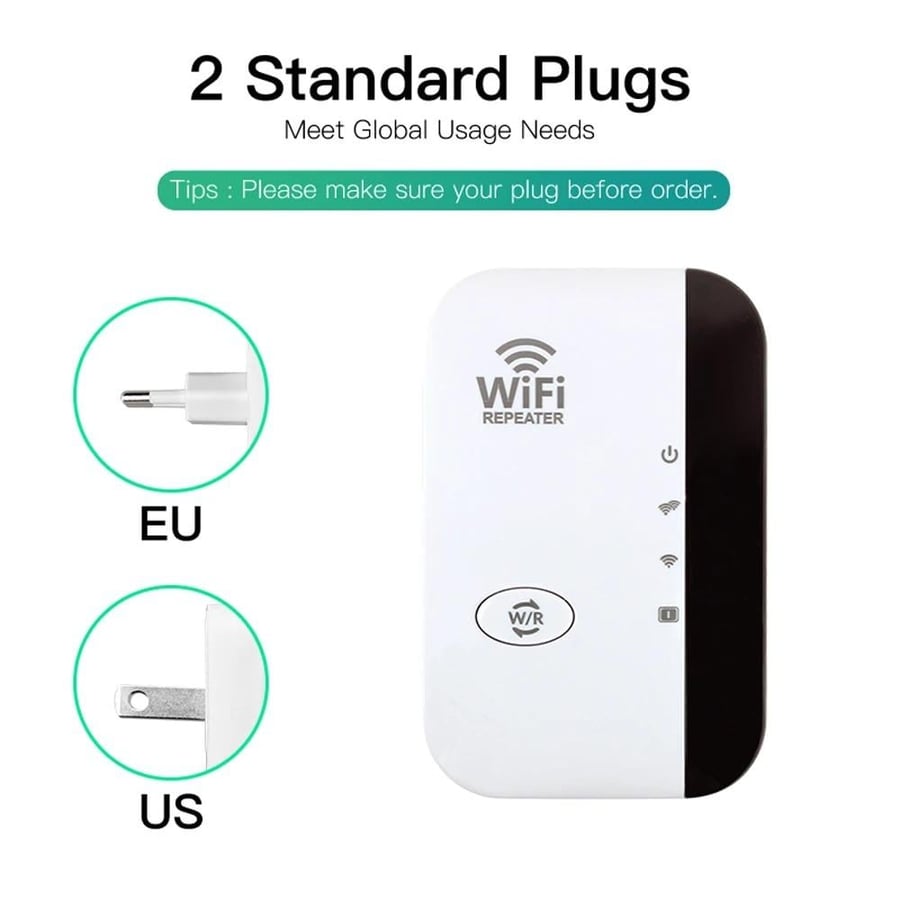 مكرر لاسلكي  WIFI Mbps  عن بعد Wifi مكبر صوت 11N