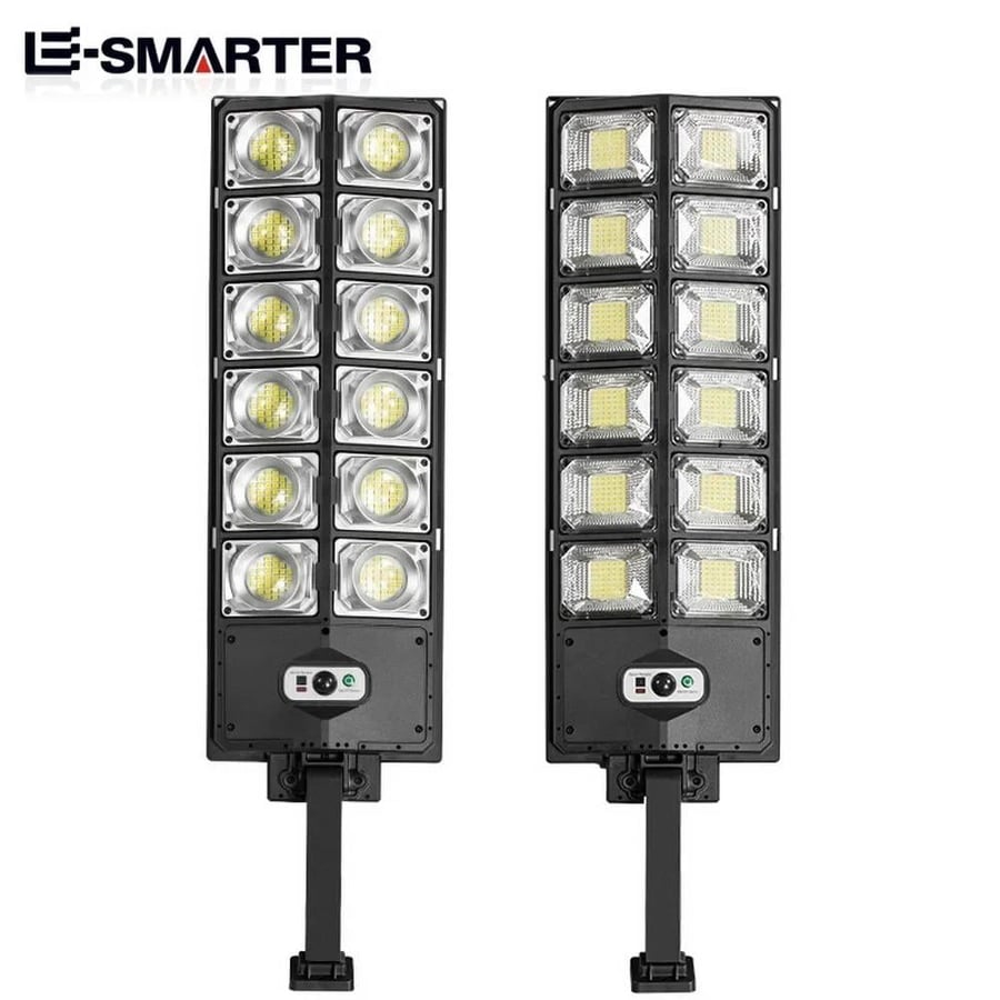 LED السوبر مشرق في الهواء الطلق تعمل بالطاقة الشمسية مصباح مقاوم للماء محس حركة الإنسان