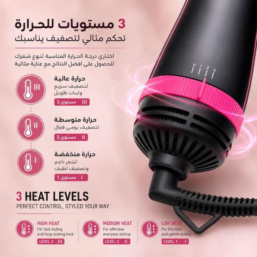 استشوار شعر ريبون 1200 واط