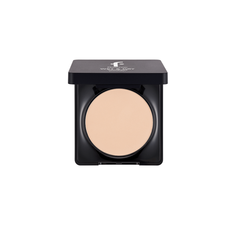 Flormar pressed setting powder Wet and Dry Caramel Beach .007