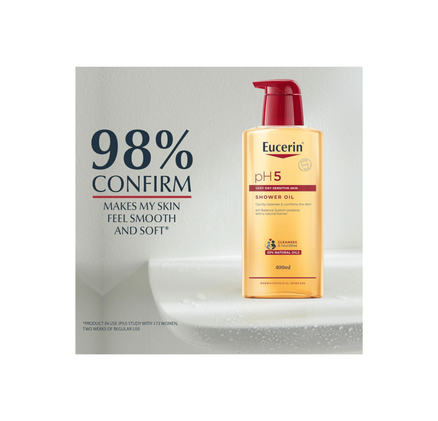 يوسرين زيت استحمام للبشرة الجافة 400 مل Eucerin