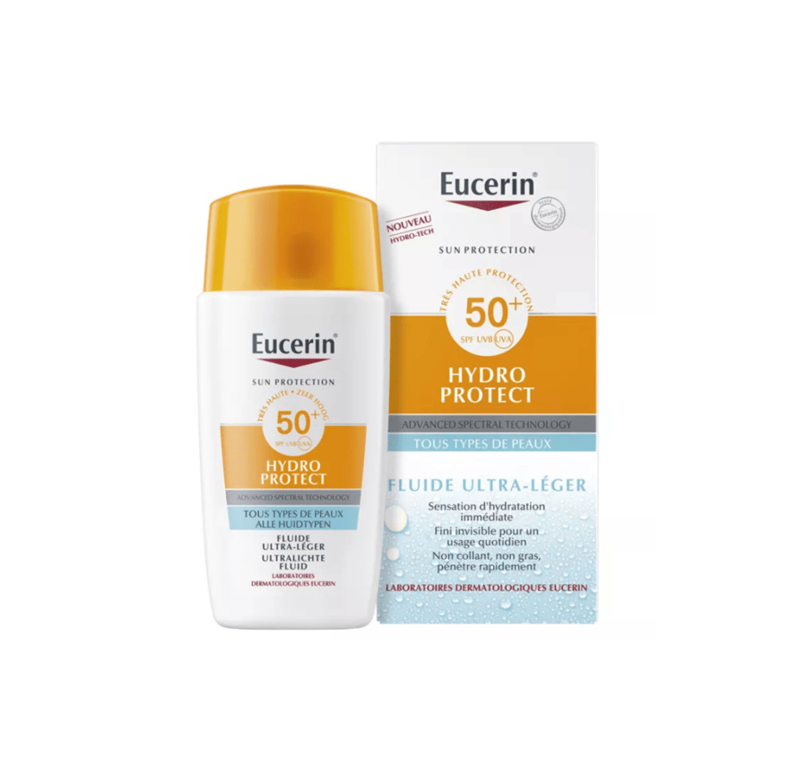 يوسيرين واقي شمس سائل مرطب لجميع انواع البشرة بعامل حماية (SPF+50) -50مل