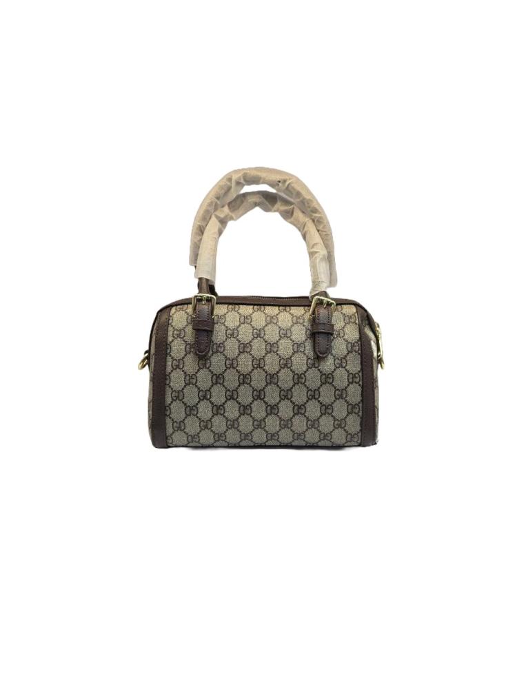 Women's bag dark brown gray