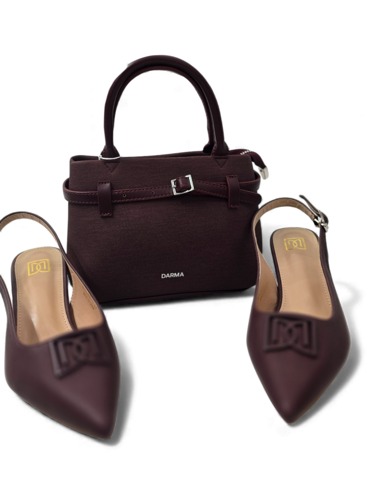 طقم دارما – لون عنابي ملكي (Royal Burgundy Set)
