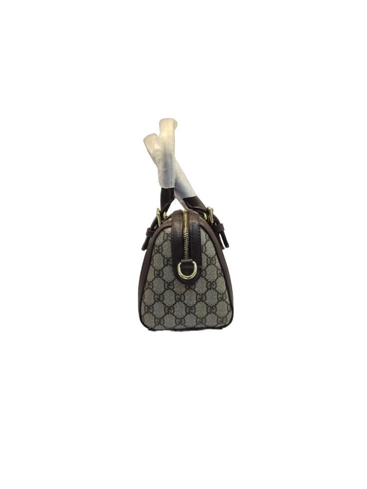 Women's bag dark brown gray