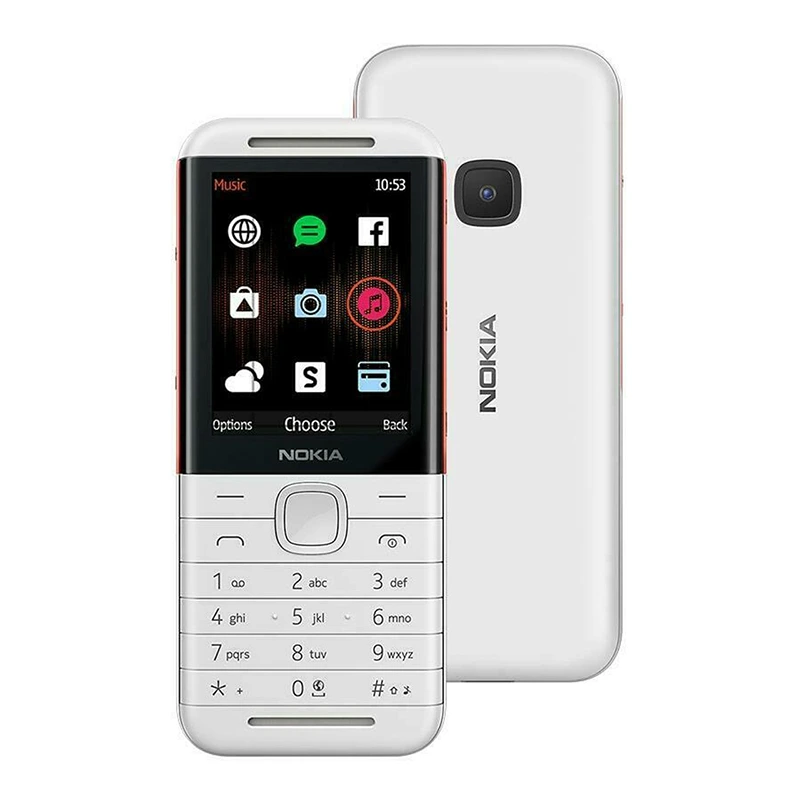 Nokia 5310 T Y-1212 16 MB 2G - White/Red
