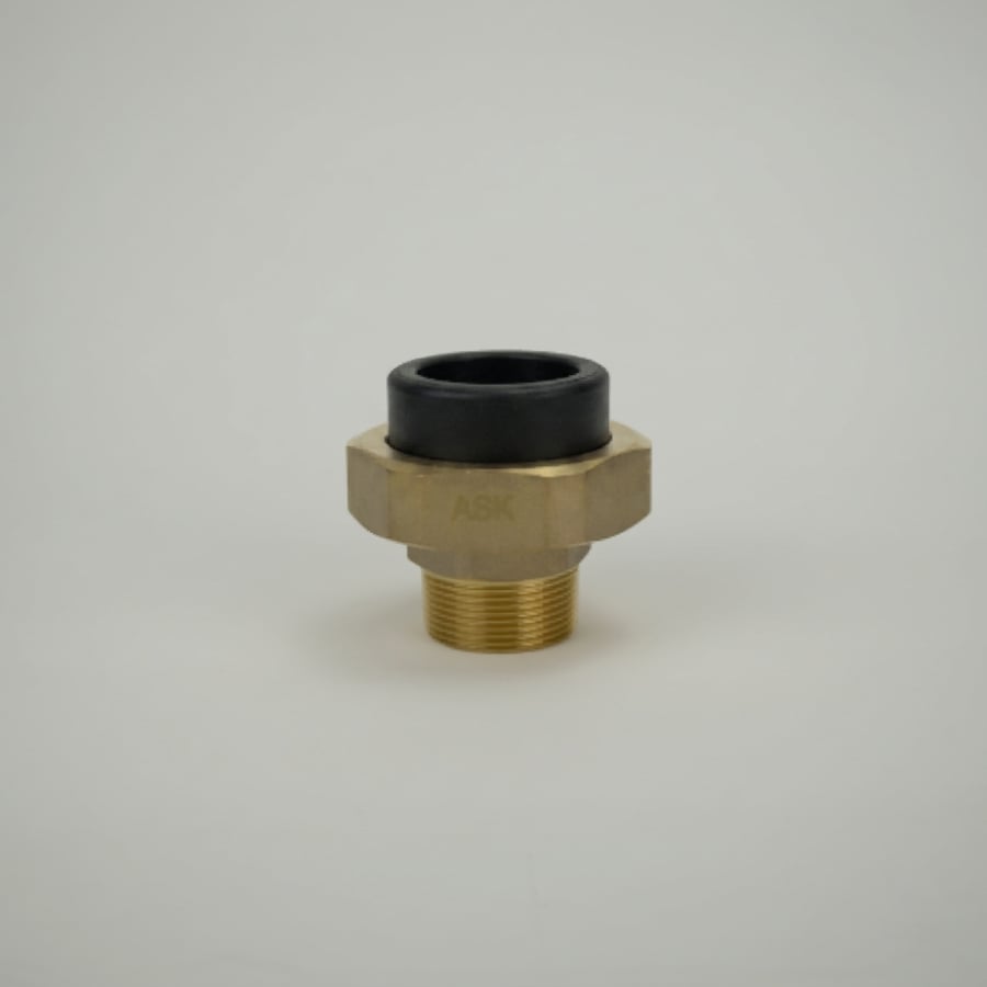 Union male - 25*3/4 mm - Black