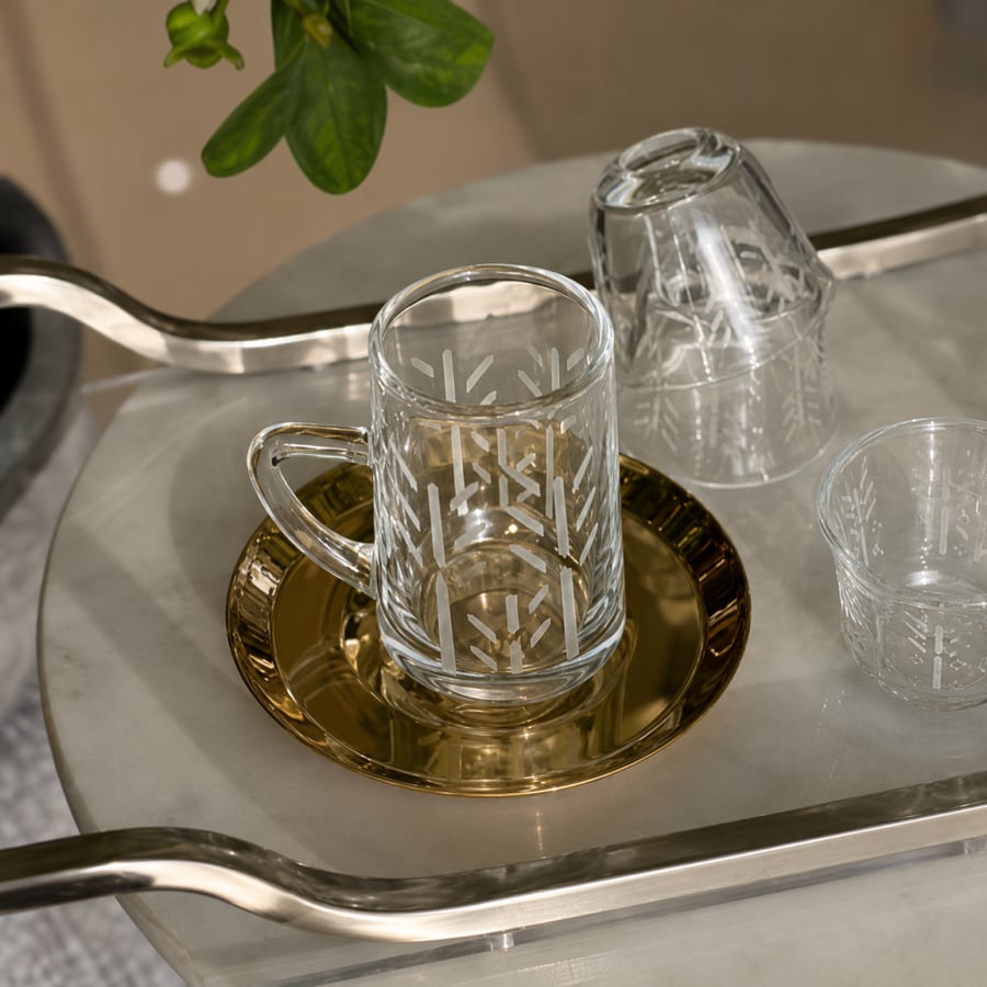 طقم شاي قهوة -18 قطعة