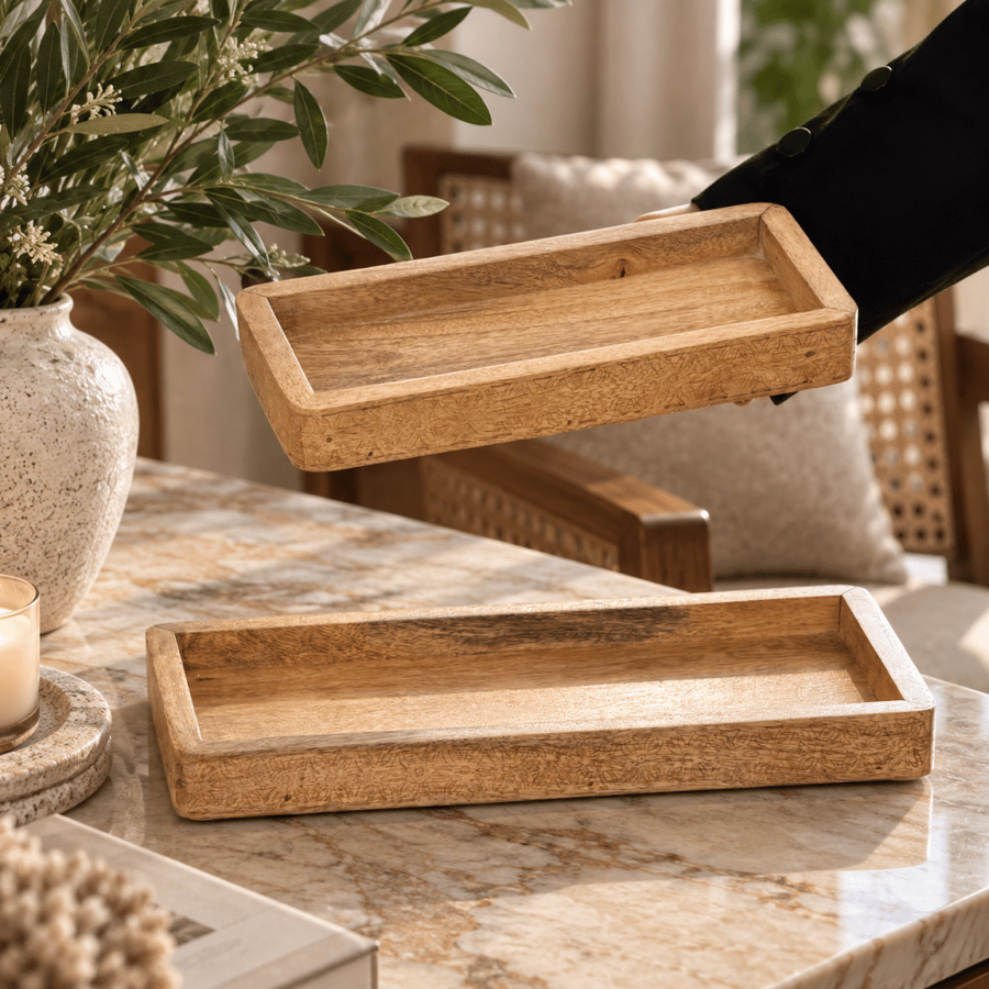 صينية تقديم هندي - وسط