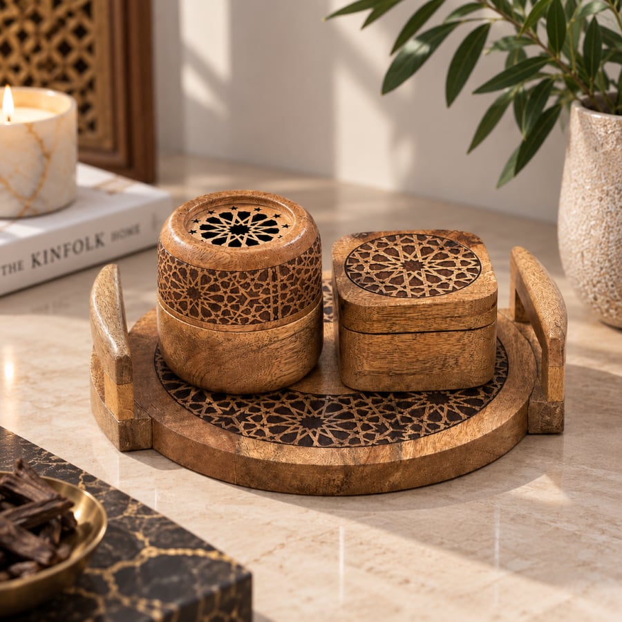 طقم مباخر هندي