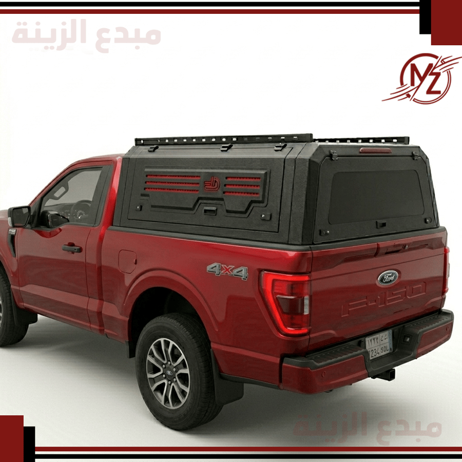 شد كانوبي  المنيوم بدون زجاج  فورد F-150 غمارة