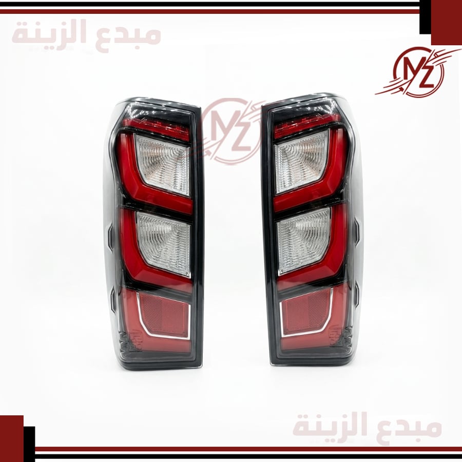Rear light set for Isuzu D-Max pickup truck 2022-2025
