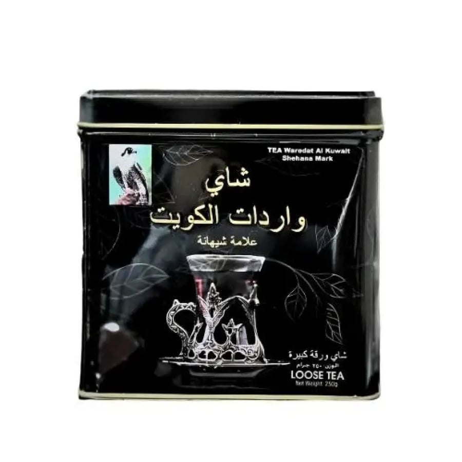شاي واردات الكويت الاسود علامة شيهانة 250 جرام