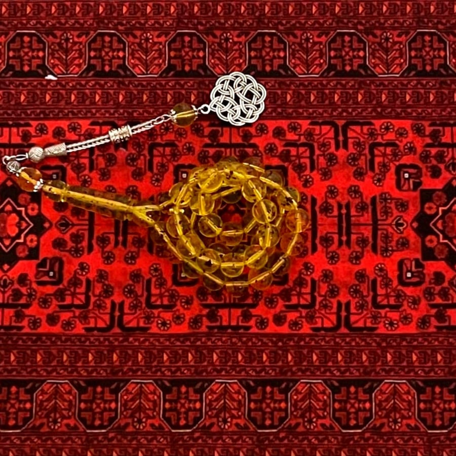A tasbih with Kilaite, Mahshara, Tarbozuna, 12 mm, 45 beads