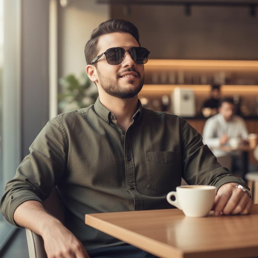 نظارة ذكية + ساعة رياضية هدية محانية ضمان عام
