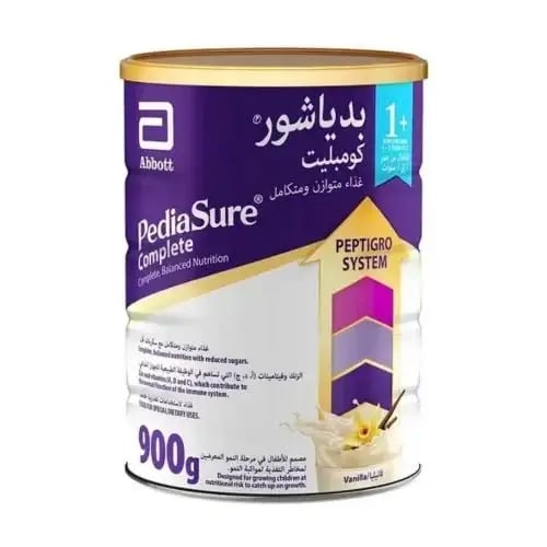 بدياشور كومبليت +1 للأطفال 1-3 سنوات بنكهة الفانيلا 900 جرام