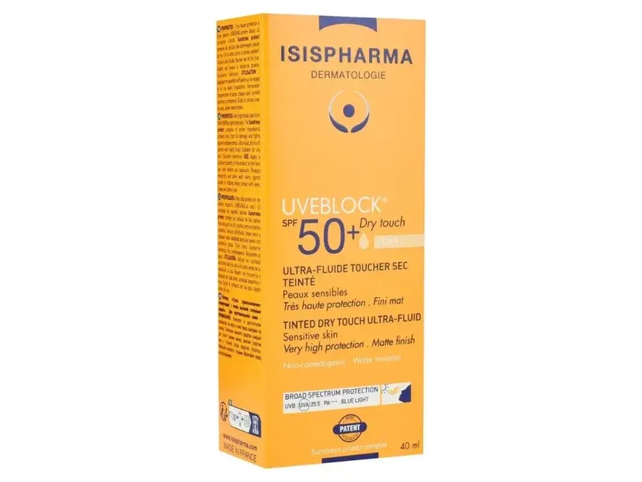 ايزيس فارما واقي شمس دراي تتش SPF 50 حماية عالية الترا فلويد 40 مل