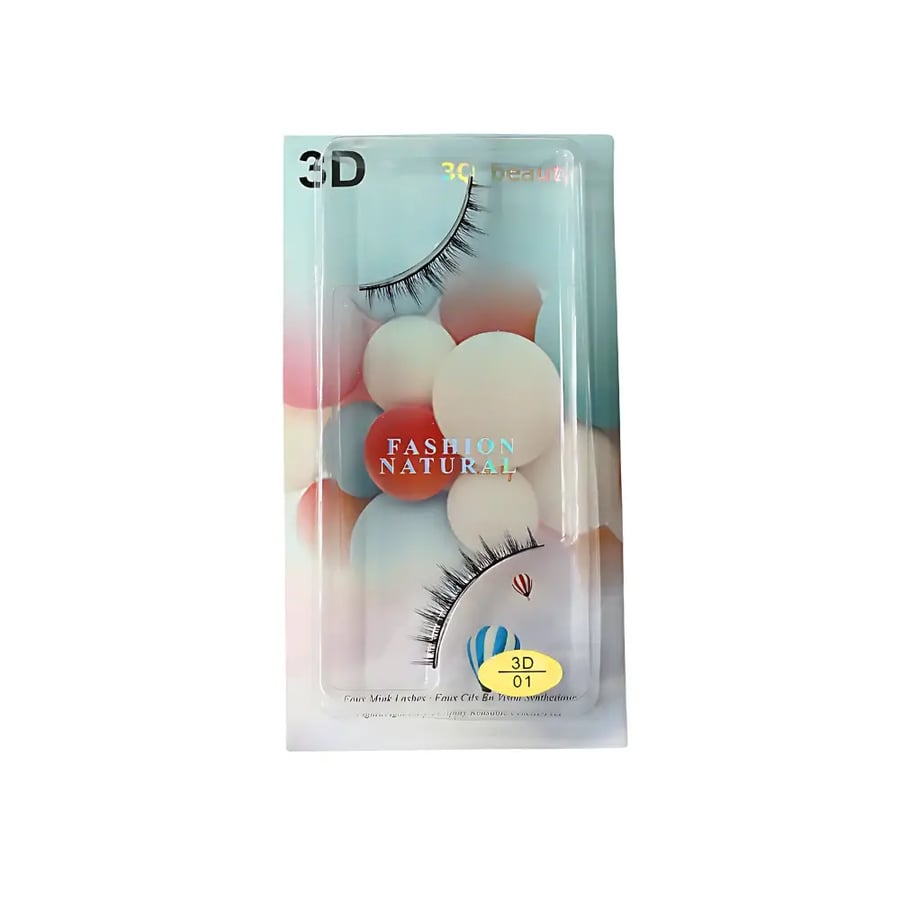 ثري كيو بيوتي رموش شعرصناعي 3d -560