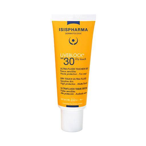 واقي شمس SPF 30+ للبشرة الحساسة والخافة من ايزيس فارما - 40 مل