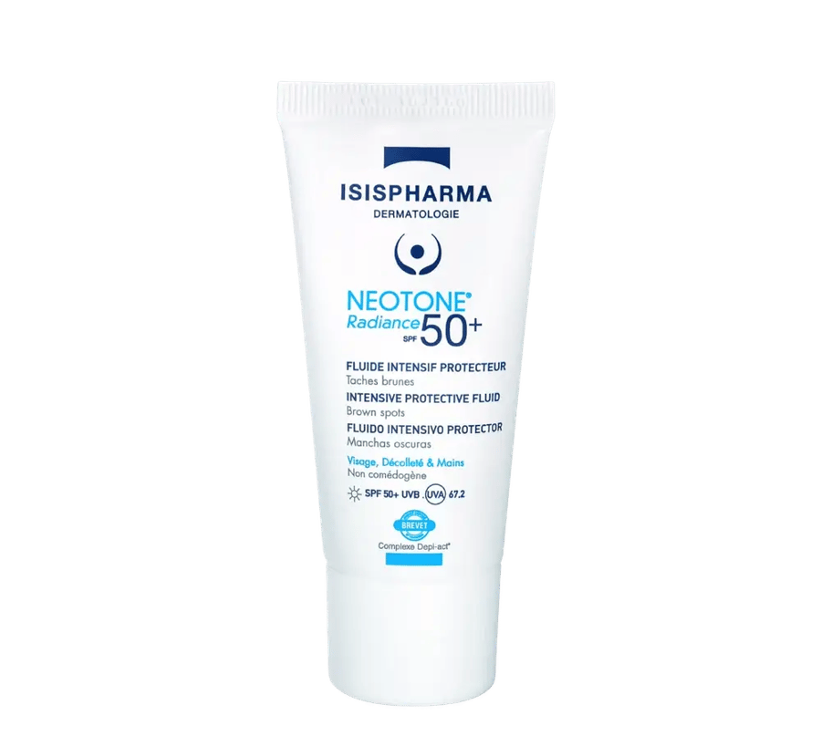 كريم نيوتون لتفتيح البشرة والوقاية من الشمس SPF50+ من إيزيس فارما – 30 مل