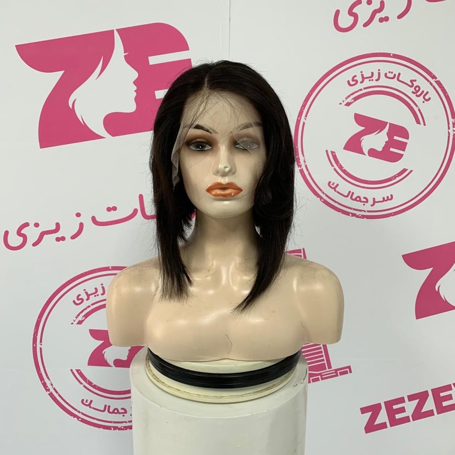 باروكه شعر طبيعي 10 أنش جذور أمامية فروة دانتيل قصه كاريه