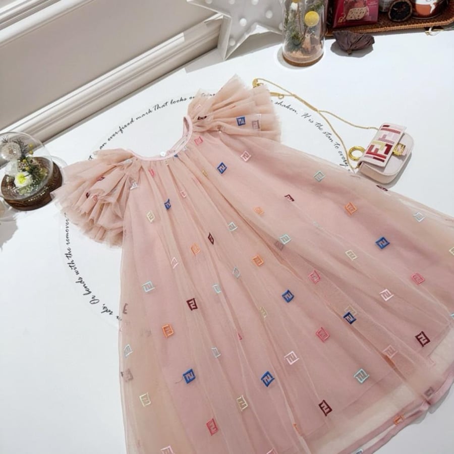 فساتين اطفال ماركة Fendi & Dior & Gucci