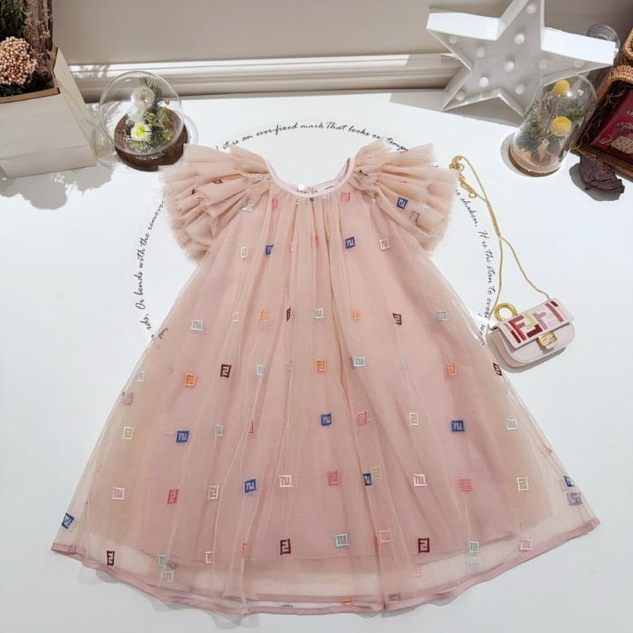 فساتين اطفال ماركة Fendi & Dior & Gucci