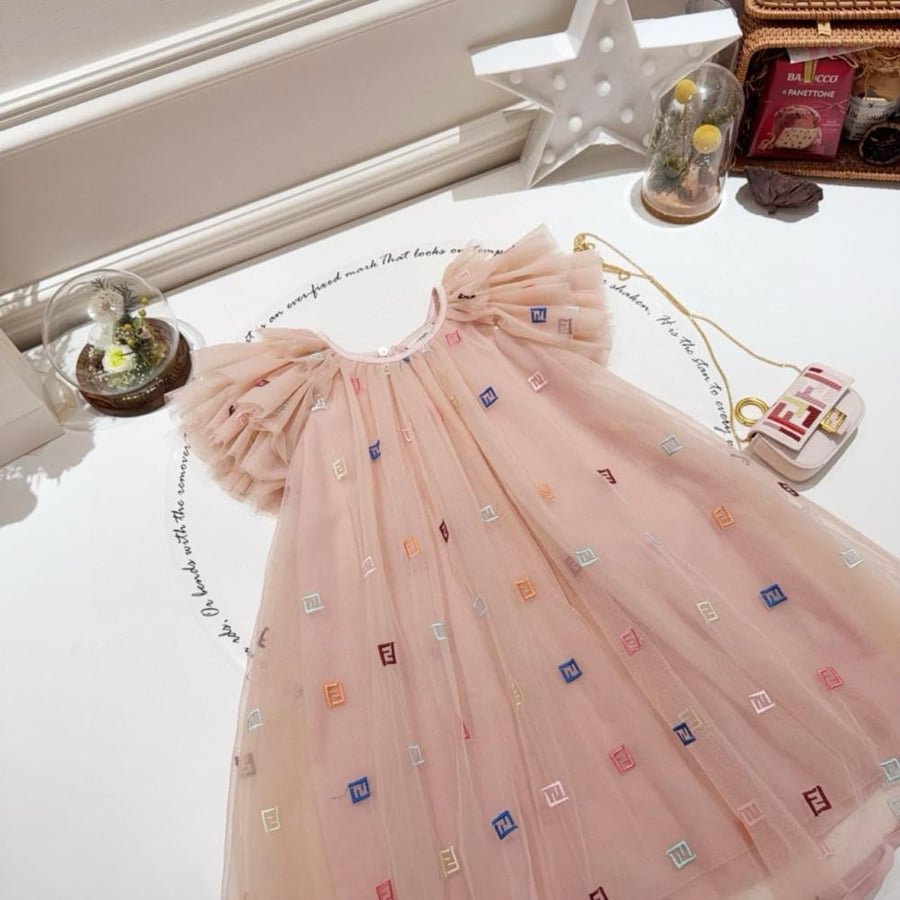 فساتين اطفال ماركة Fendi & Dior & Gucci