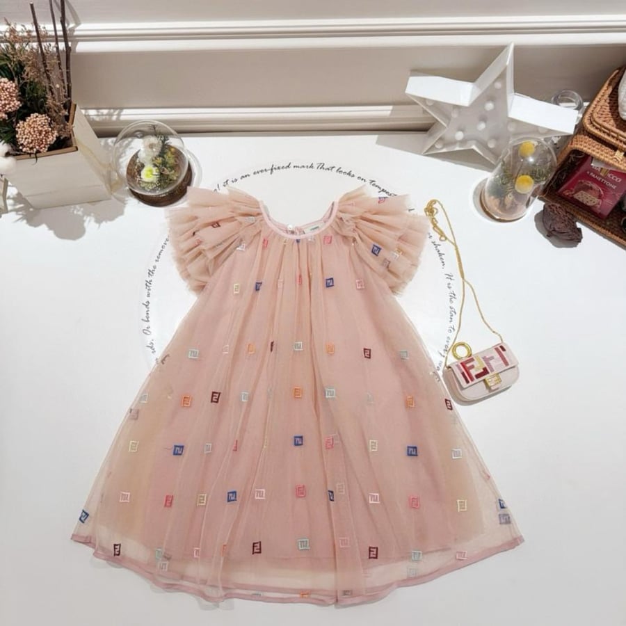 فساتين اطفال ماركة Fendi & Dior & Gucci