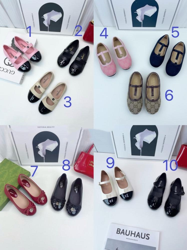 حذاء اطفال ماركة Chanel & Gucci & Miumiu