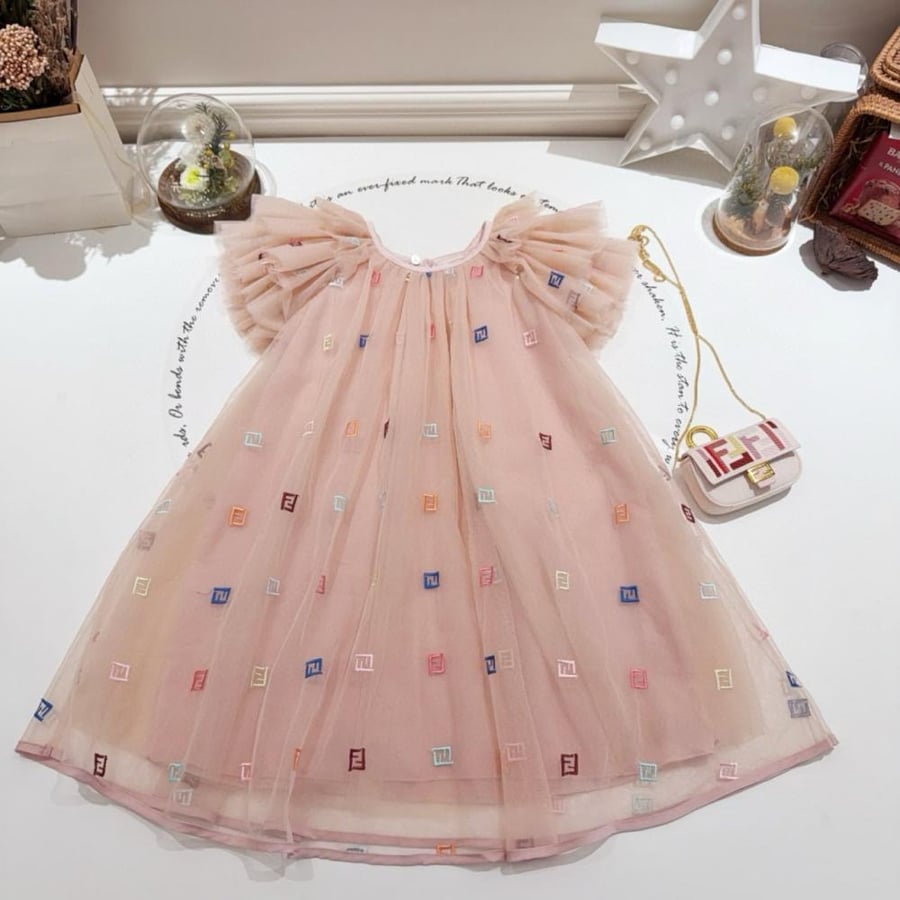 فساتين اطفال ماركة Fendi & Dior & Gucci