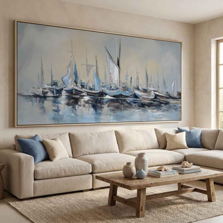لوحات فن تجريدي تصميم عصري