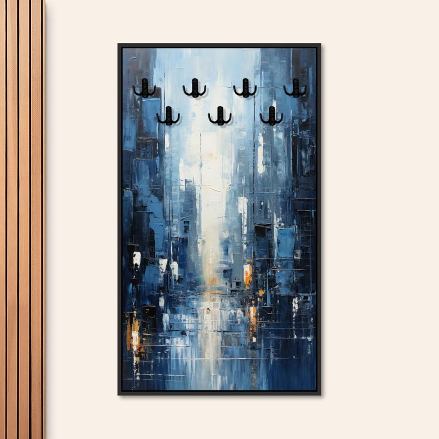 لوحات علاقه عبايه فن تجريدي تصميم عصري