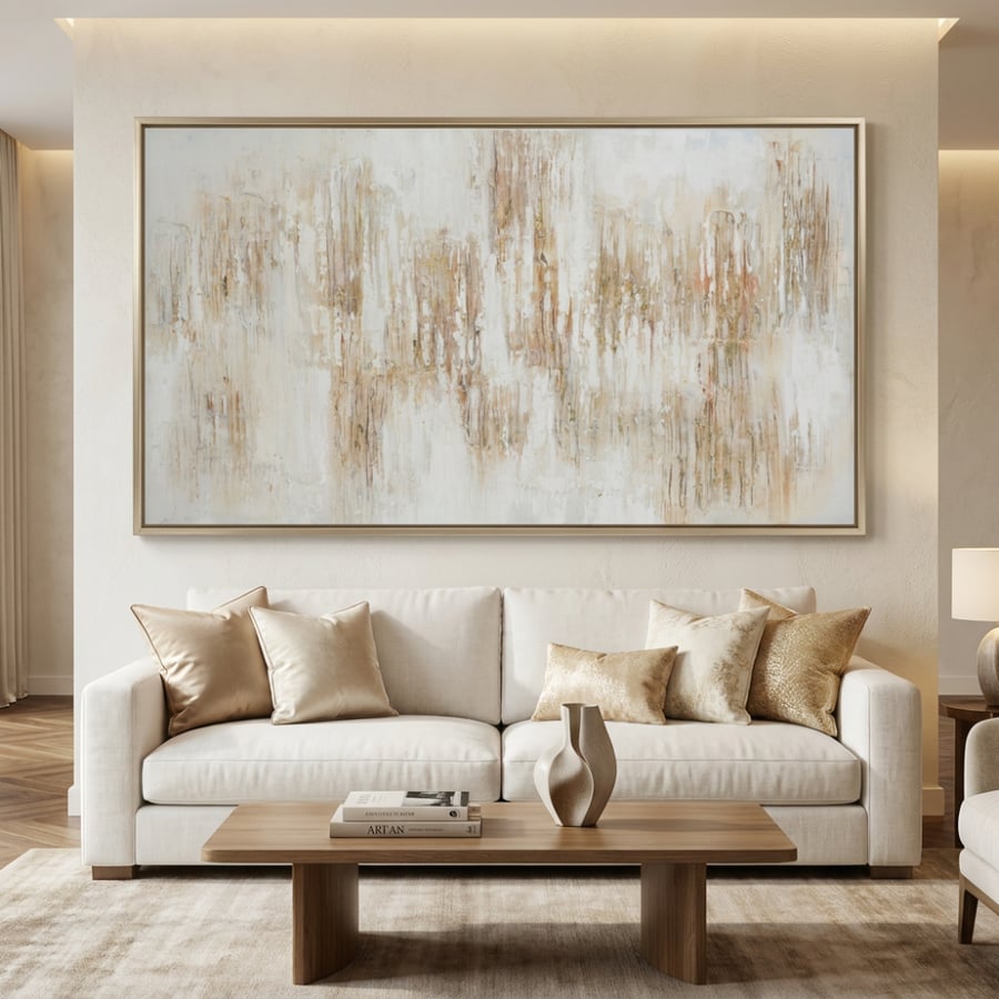 لوحات  فن تجريدي تصميم عصري