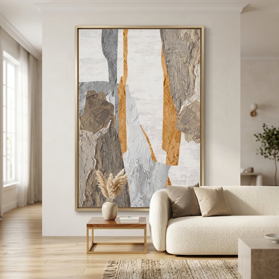 Abstract art paintings modern design