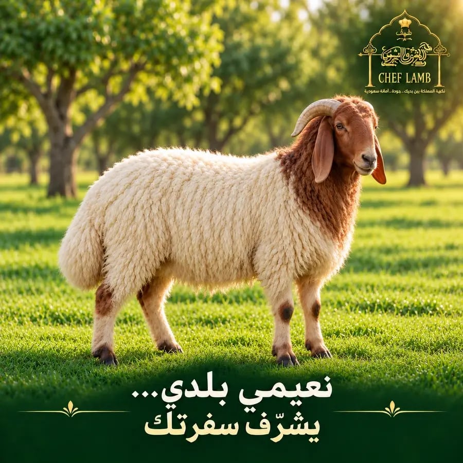خروف مشوي سيخ عثماني هرفي صغير سفرة ( VIP )