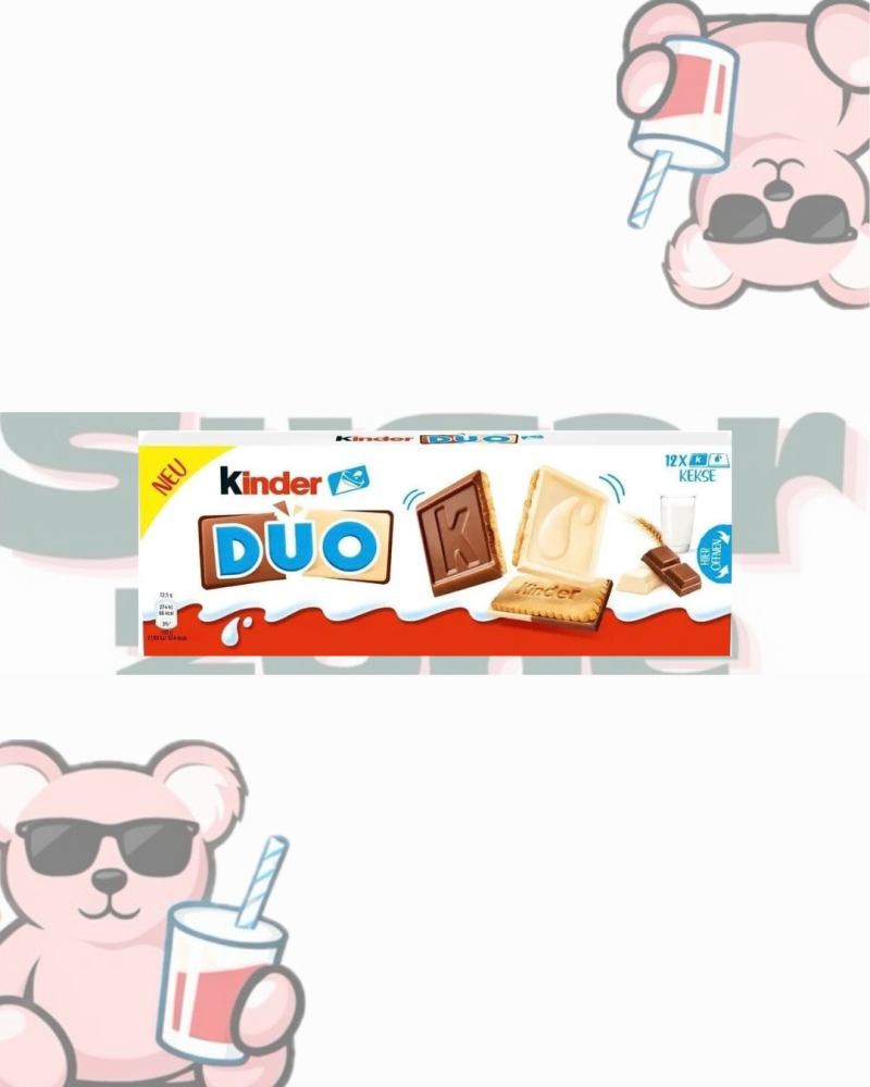 Kinder Duo with double chocolate cream 12 pieces