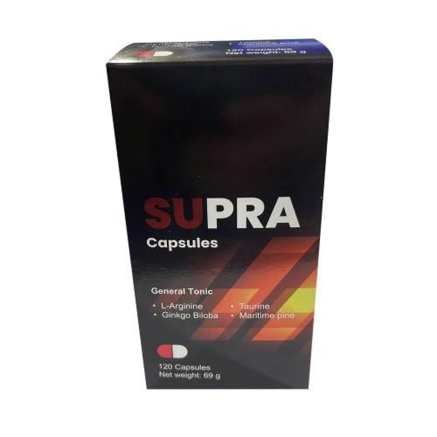 SUPRA CAPSULES 120CAP