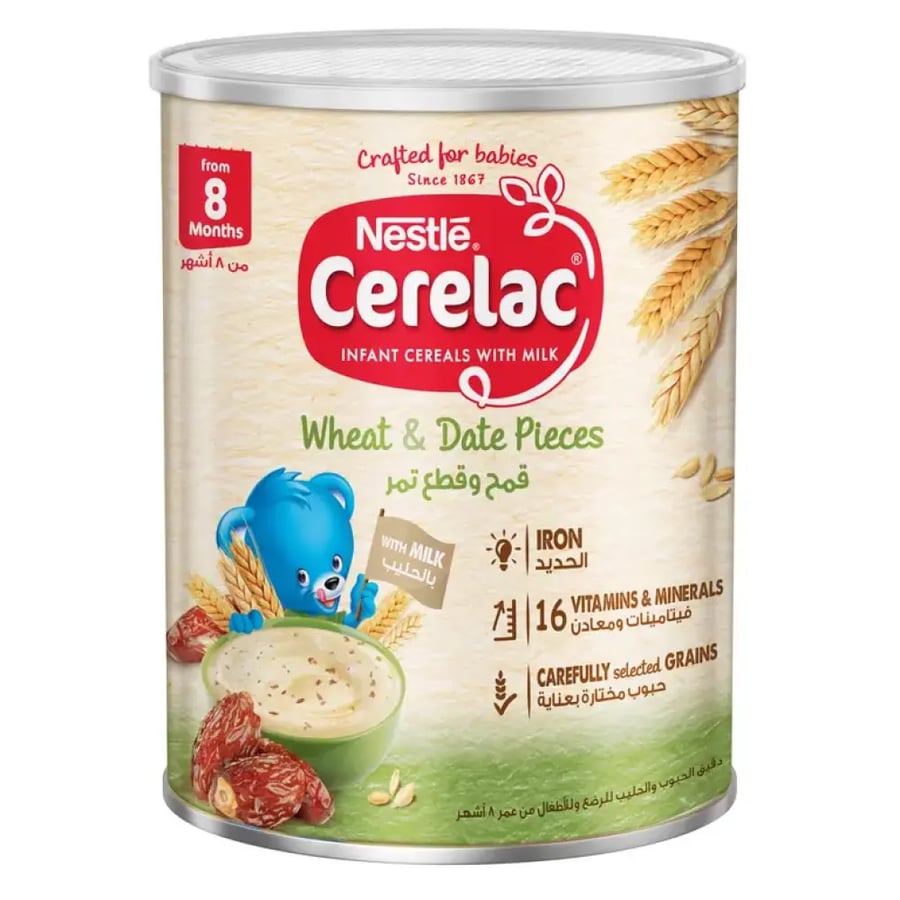 CERELAC / DATE PIECES / 400 GM